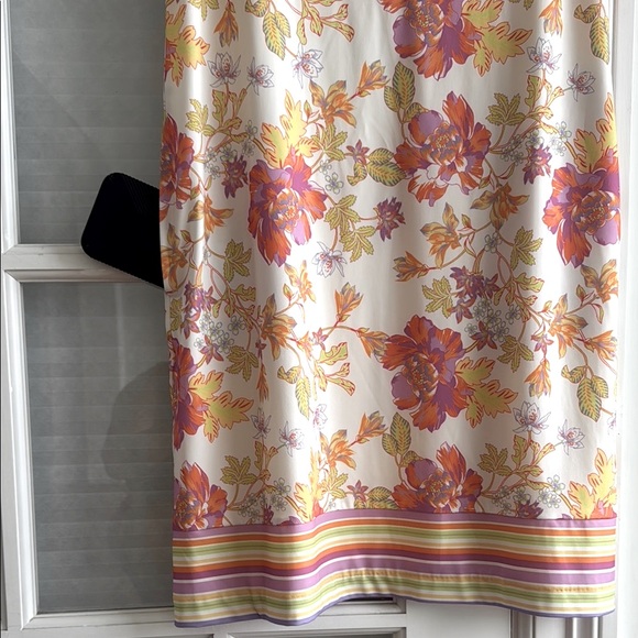 Hale Bob V Neck Dress AbsolutelySuitable Floral  Pockets Travel Small NWT - Picture 10 of 16